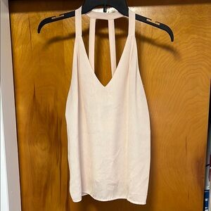 Forever 21 Pink Backless Tank Top